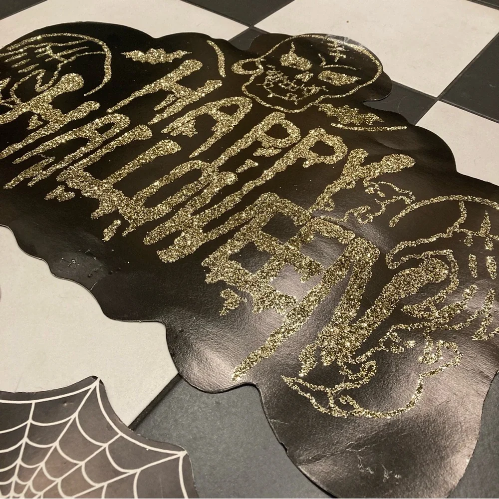 Vintage halloween classroom